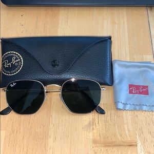 Rayban Hexagonal Flat Lenses